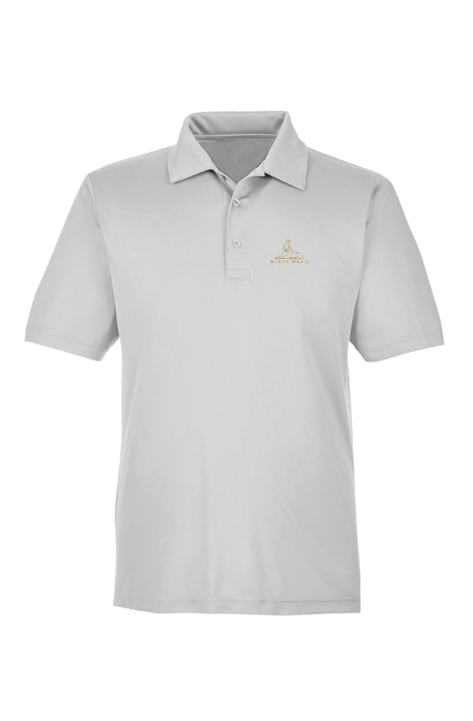 Adult Crown Polo - Apliiq embroidery mockup, detail