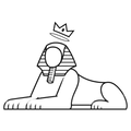 BLACK MAJIC Kids Crown Tee — White