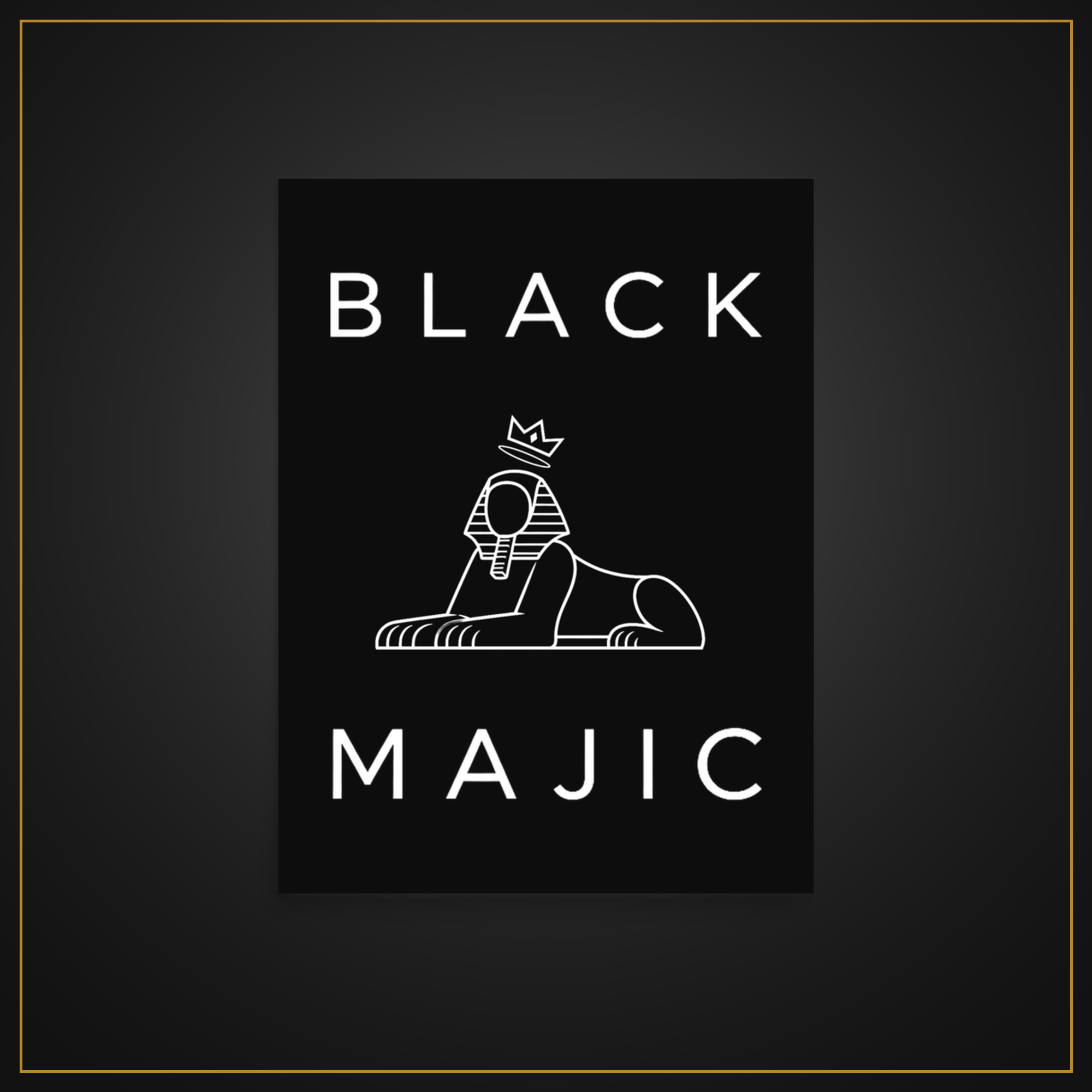 BLACK MAJIC Original Poster 18x24