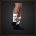 BLACK MAJIC Crown Socks — cute unisex gift socks