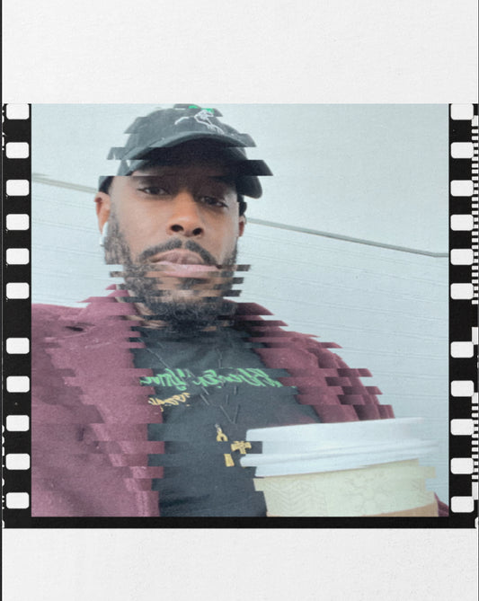 Summer Static Snapshot graphic — filmstrip self-portrait
